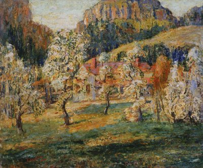 Mai dans les montagnes - Ernest Lawson